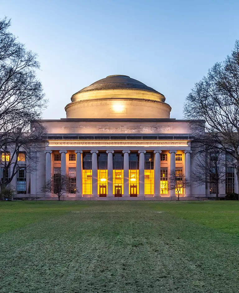 MIT campus at night – Blended Professional Certificate Program in Chief Sustainability Officer